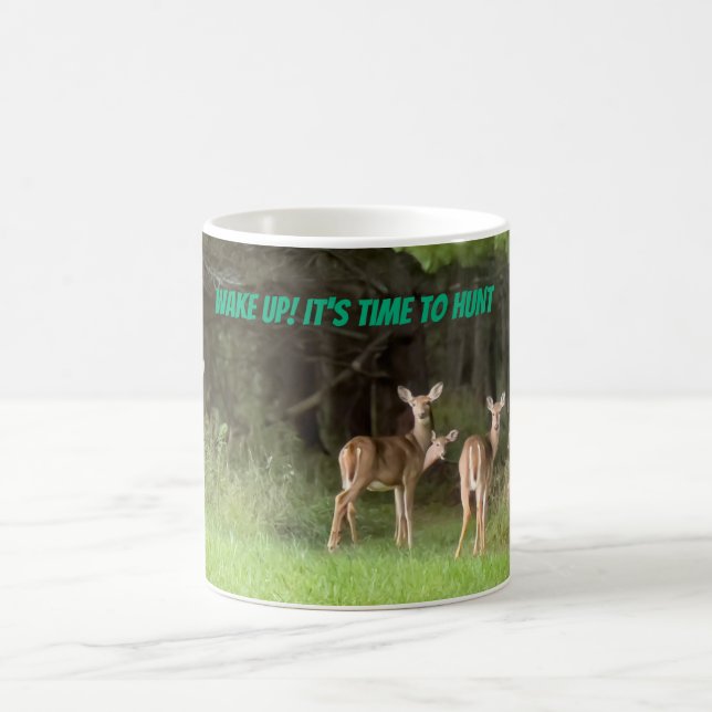 Wake Up! Its Time To Hunt Mug (Centre)