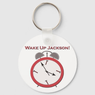 WAKE UP JACKSON KEYCHAIN
