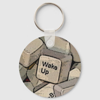 WAKE UP KEYCHAIN