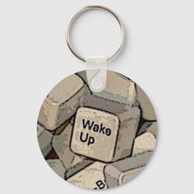 WAKE UP KEYCHAIN (Front)