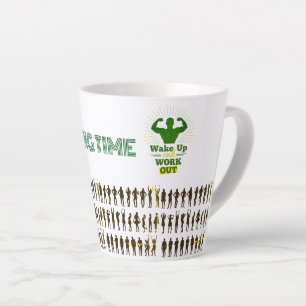 WAKE UP  LATTE MUG