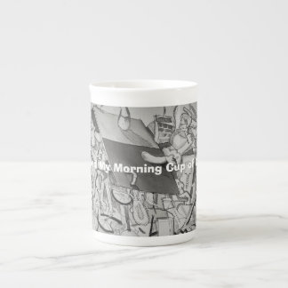 Wake Up Morning Coffee Bone China Mug