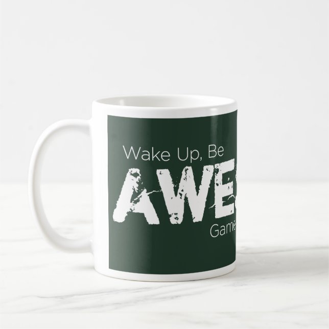 Wake Up - Motivational  Coffee Mug (Left)