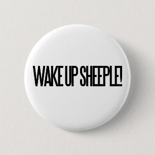 Wake up Sheeple 2 Inch Round Button
