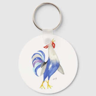 WAKE-UP Time -- rooster keychain