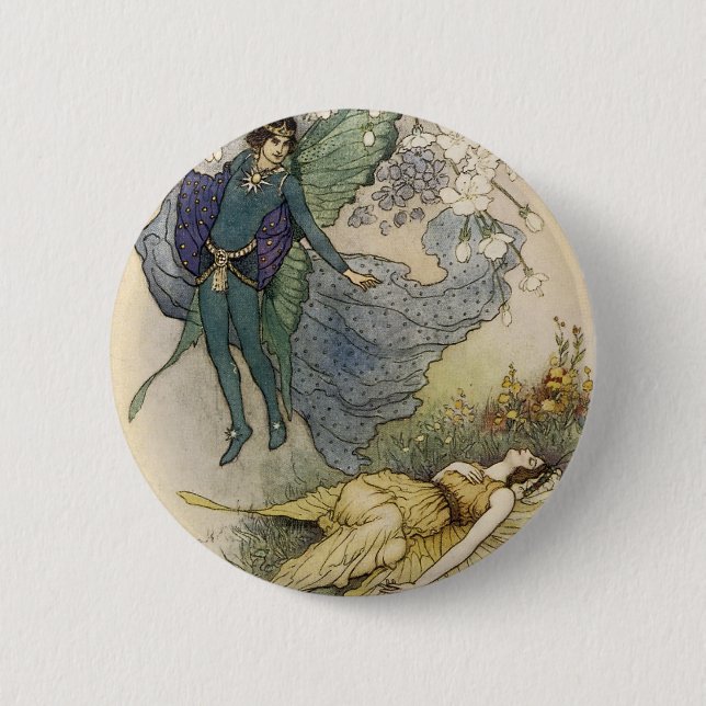 Wake When Some Vile Thing is Near 2 Inch Round Button (Front)