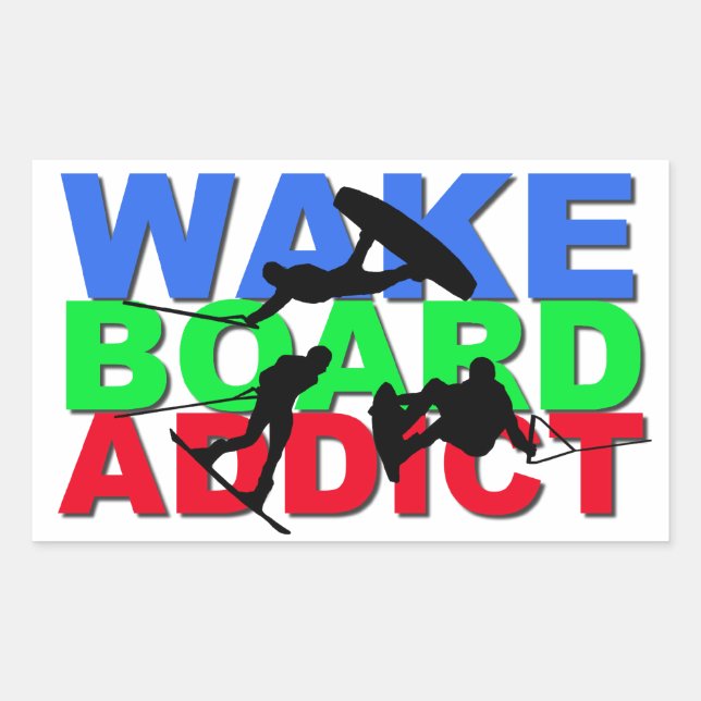Wakeboard Addict Sticker (Front)