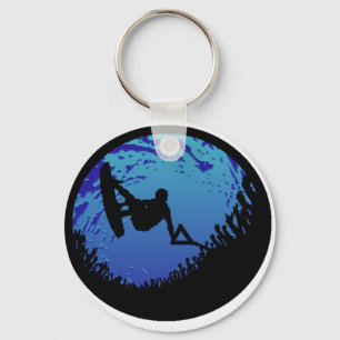 Wakeboard Bubble Burst Keychain