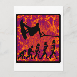Wakeboard Dawn Progress Postcard