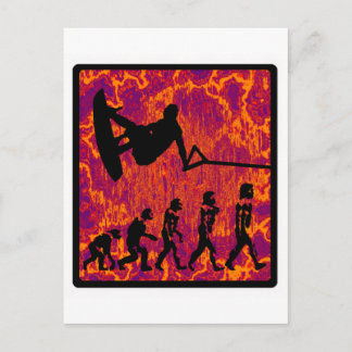 Wakeboard Dawn Progress Postcard