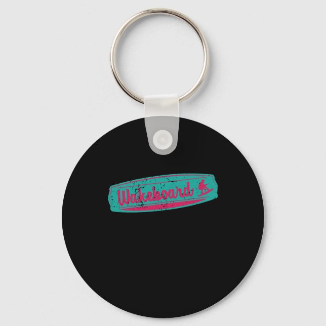 Wakeboard Keychain (Front)