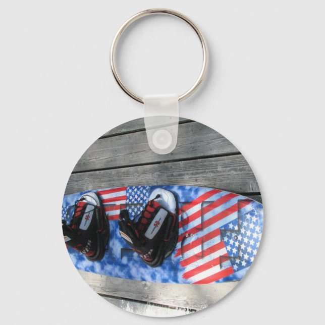 wakeboard keychain (Front)