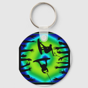 Wakeboard Mashed Mixes Keychain