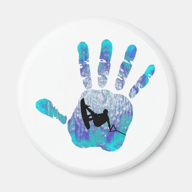 Wakeboard OF BELIZE Magnet (Front)