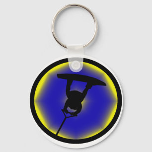 Wakeboard Raley BLellow Keychain
