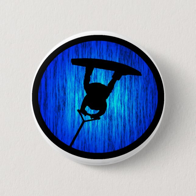 Wakeboard Raley Snap 2 Inch Round Button (Front)