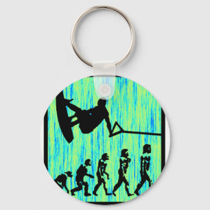 Wakeboard Styled Evolution Keychain