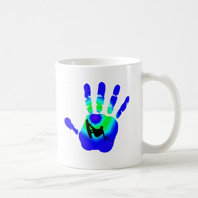 WAKEBOARD THE GRAB COFFEE MUG (Right)