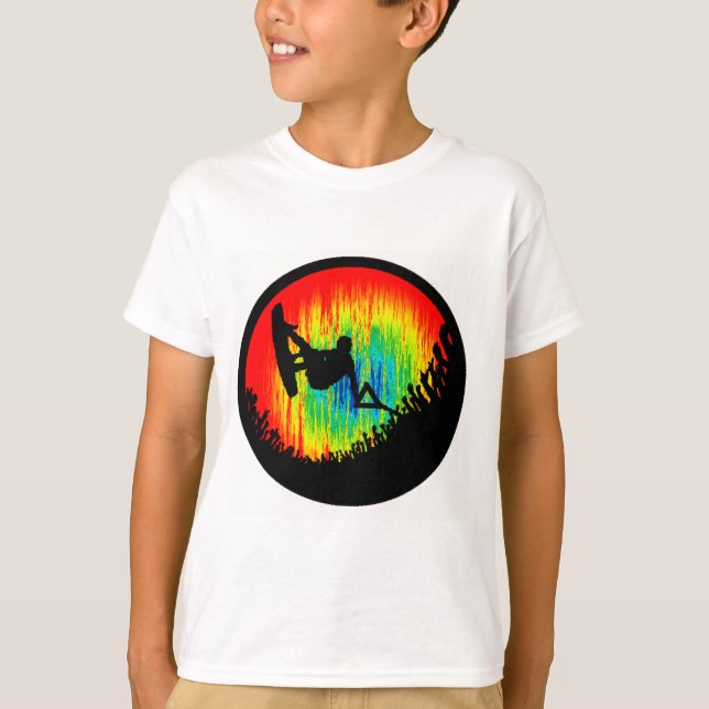 Wakeboard the Wakeboarder T-Shirt (Front)