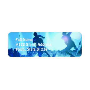 Wakeboard Trio Return Address Label