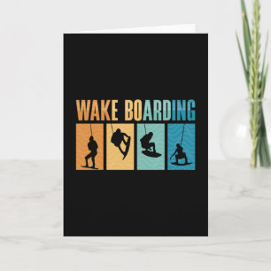 Wakeboard Wake Boarding Wakeboarder Wakeboarding Card