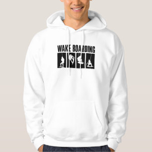 Wakeboard Wake Boarding Wakeboarding Wakeboarder Hoodie