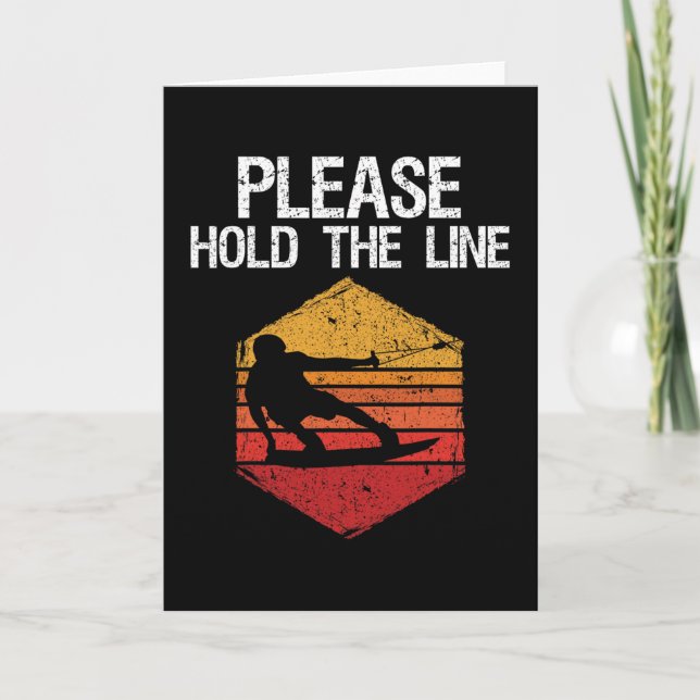 Wakeboard Wakeboarder Wakeboarding Freestyle Wake  Card (Front)