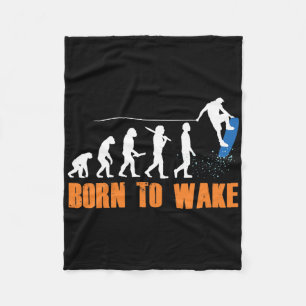 Wakeboard Wakeboarder Wakeboarding Freestyle Wake Fleece Blanket
