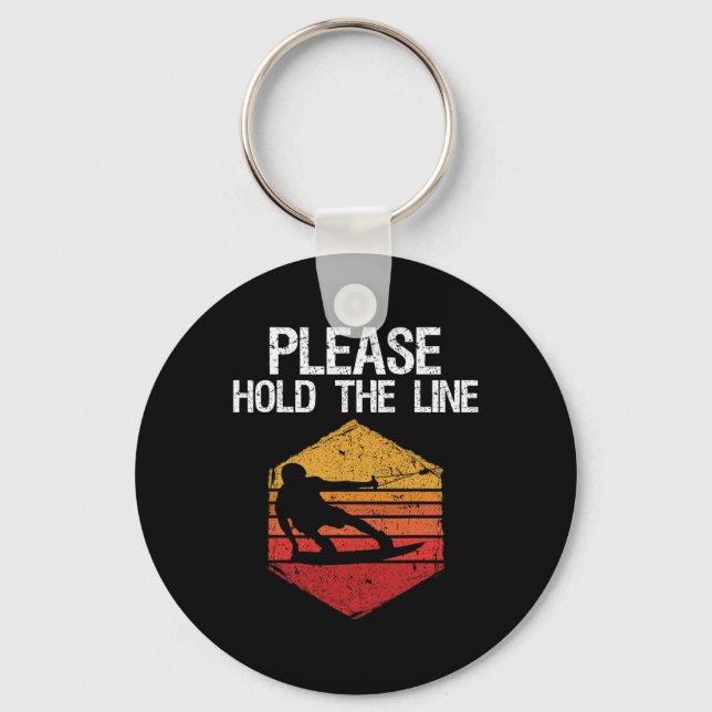 Wakeboard Wakeboarder Wakeboarding Freestyle Wake  Keychain (Front)