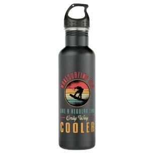 Wakeboard Wakesurfing Dad Wakeboarder Wakeboarding 710 Ml Water Bottle