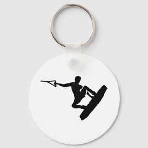 Wakeboarder Keychain