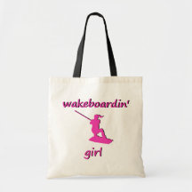 Wakeboardin' Girl Tote