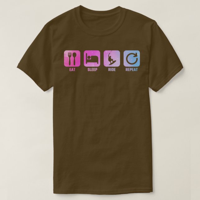 wakeboarding 3 T-Shirt (Design Front)