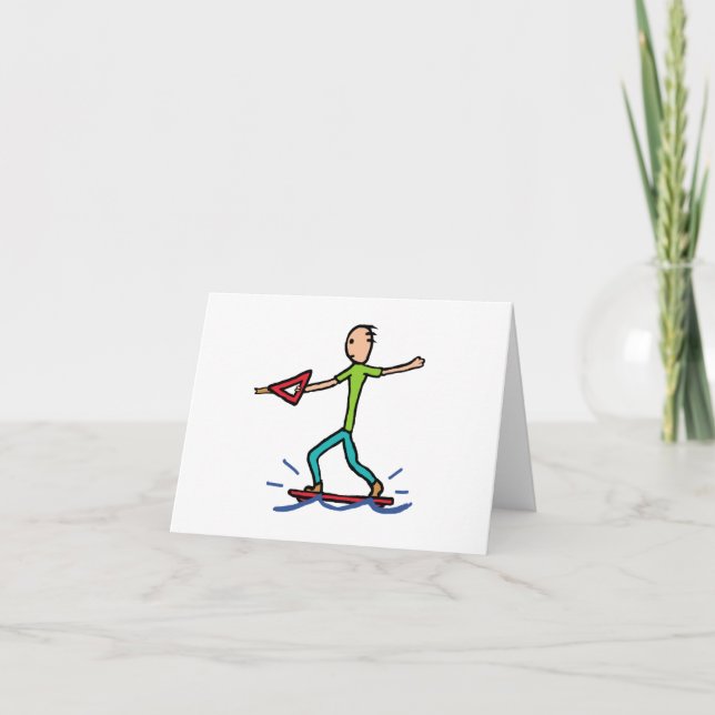 Wakeboarding Card (Front)