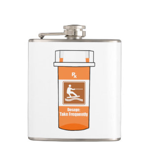 Wakeboarding Is My Drug Hip Flask