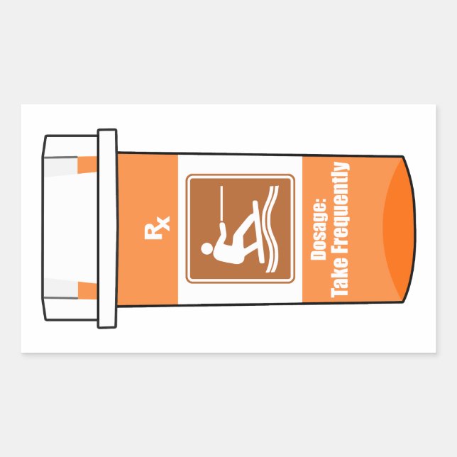 Wakeboarding Is My Drug Sticker (Front)