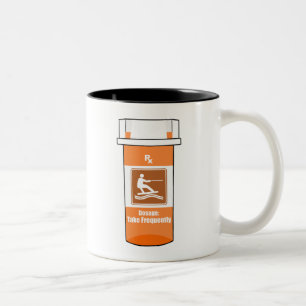 Wakeboarding Is My Drug Two-Tone Coffee Mug