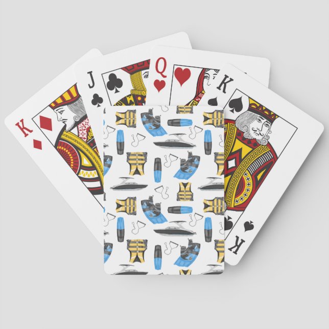 Wakeboarding Playing Cards (Back)
