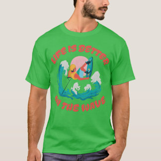 Wakeboarding Quote A Guy Wakeboarding Andhe gift T-Shirt