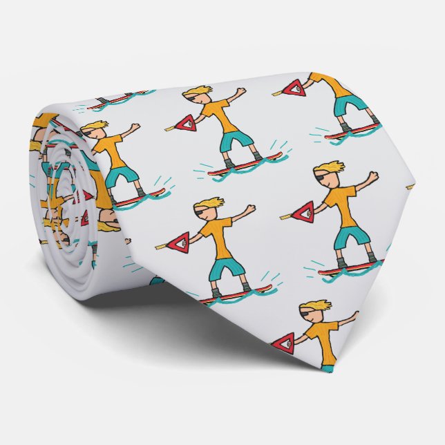Wakeboarding Tie (Rolled)