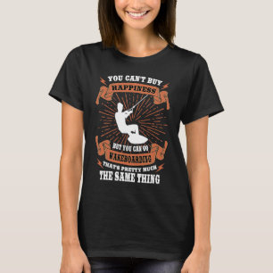 Wakeboarding Wakeboarder Waterskiing Wakesurfing W T-Shirt