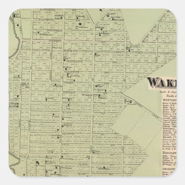 Wakefield, Bronxdale Square Sticker (Front)