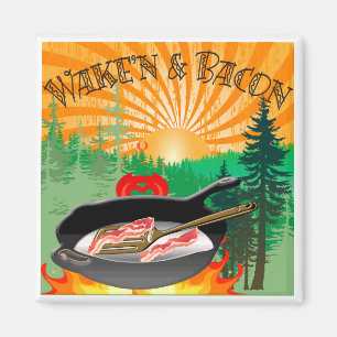 Wake'n et aimant de lard