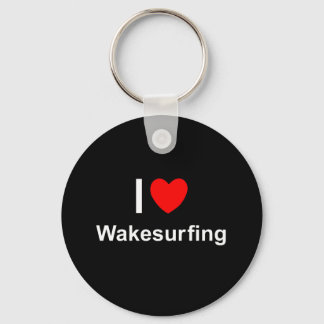 Wakesurfing Keychain