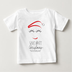 wakeupItschristmas Oneline-together Baby T-Shirt