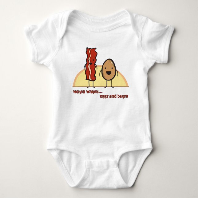 Wakey Wakey Baby Bodysuit (Front)