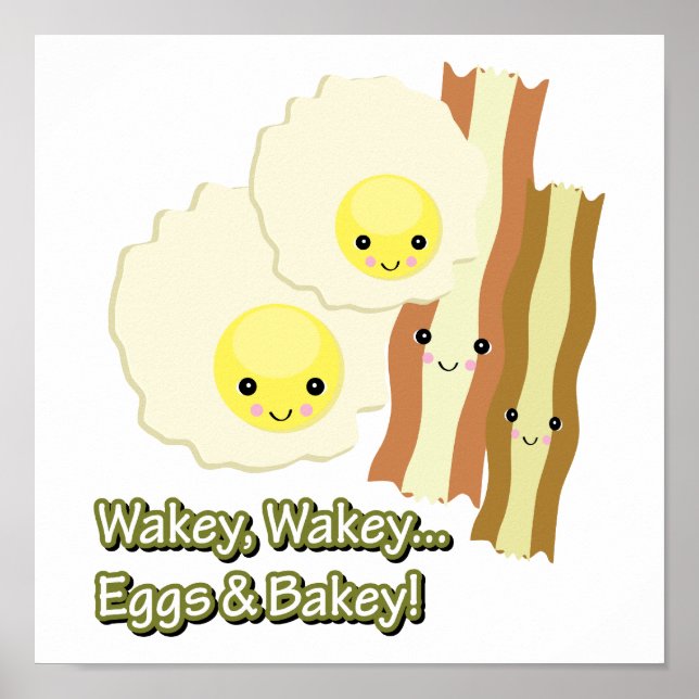 wakey wakey eggs n bakey poster (Front)