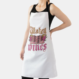 Wakey Wines  Apron
