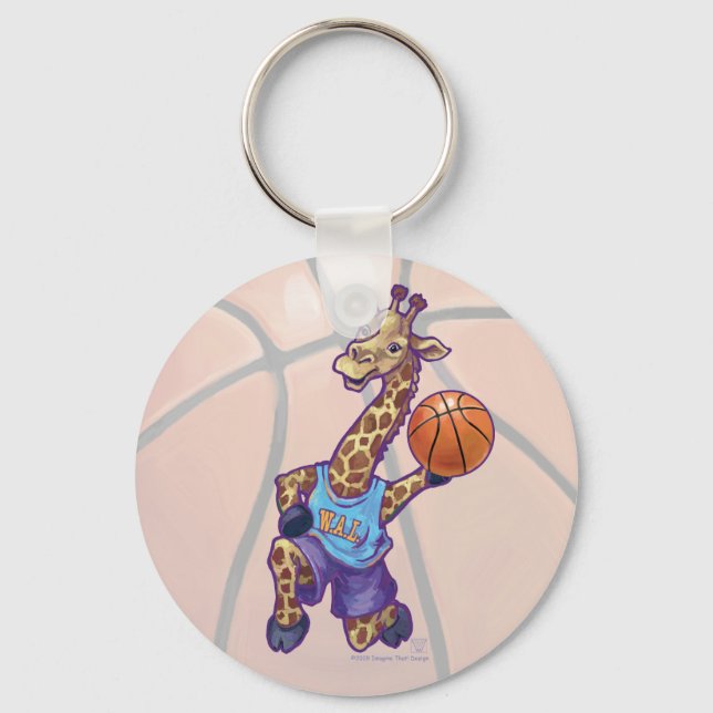 WAL Basketball Keychain (Front)