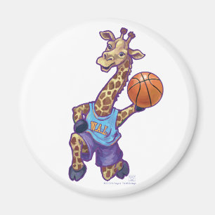 WAL Basketball Magnet